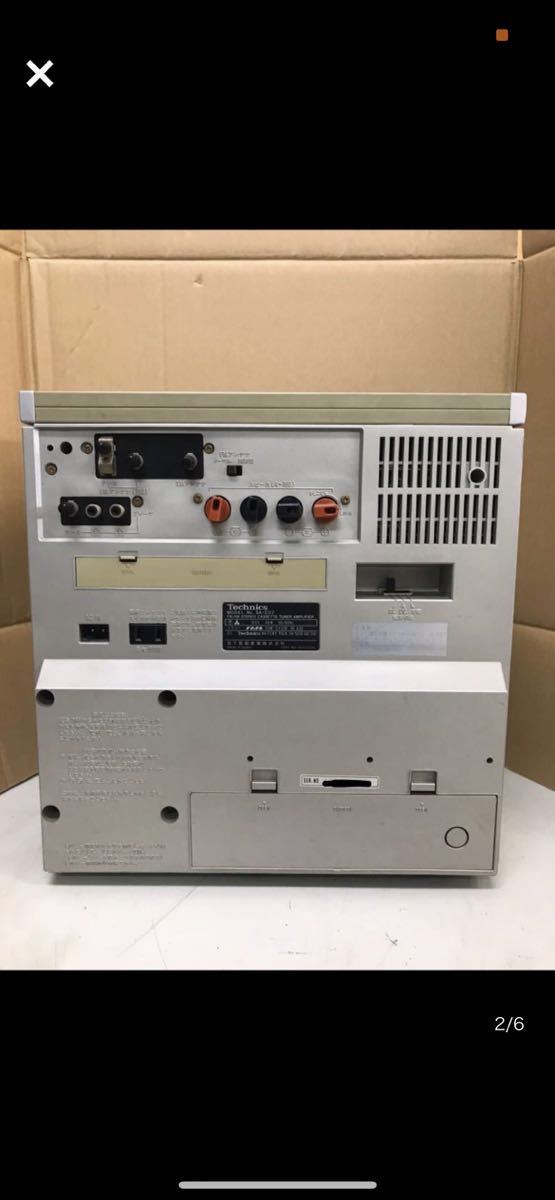 H536/Technics FM/AMステレオカセットチューナー SA-C07 テクニクス_画像2