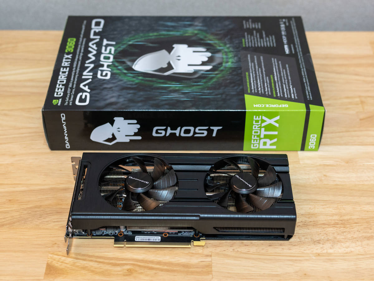 素敵な GAINWARD グラフィックボード GeForce RTX 3060 Ghost