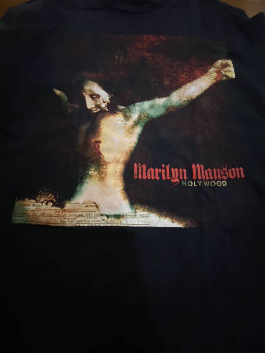 Vintage Marilyn Manson Holy Wood Tee マリリンマンソン XL