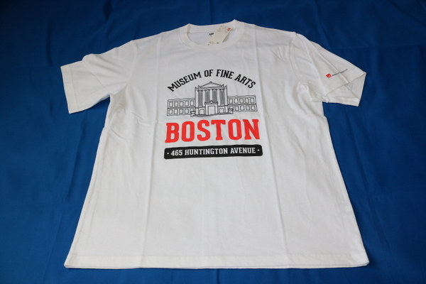 ミュージアムズ・オブ・ザ・ワールド コレクション UT Tシャツ TBOSTON XL メンズ　白　 ユニクロ 新品 未使用_画像2