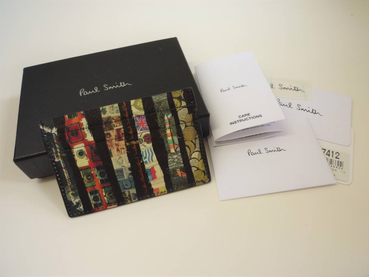 送料無料!! Paul Smith ポールスミス アーカイブ ストライプ ブラック