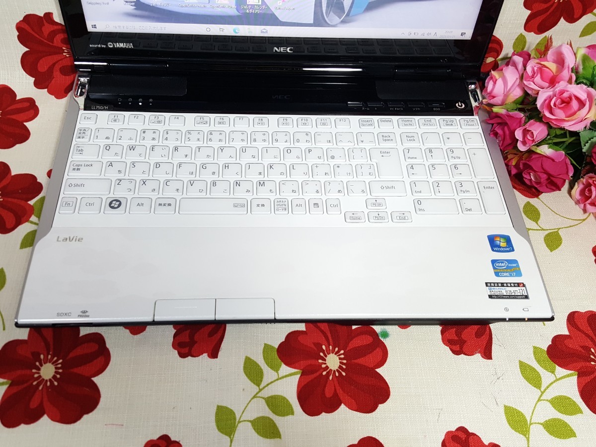 NEC/LaVie/新品SSD512GB/メモリ8GB/Windows11/3世代Core-i7搭載/WEB