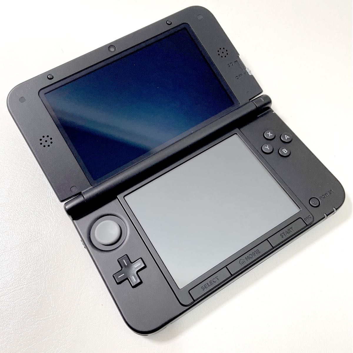 ニンテンドー3DS LL ブルー ブラック 本体 タッチペン Nintendo 黒 青