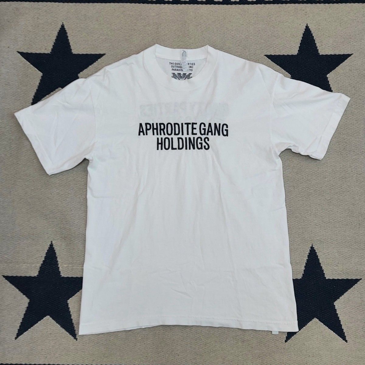 WACKO MARIA ワコマリア BUDSPOOL WネームTシャツ WHITE M 舐達麻 www