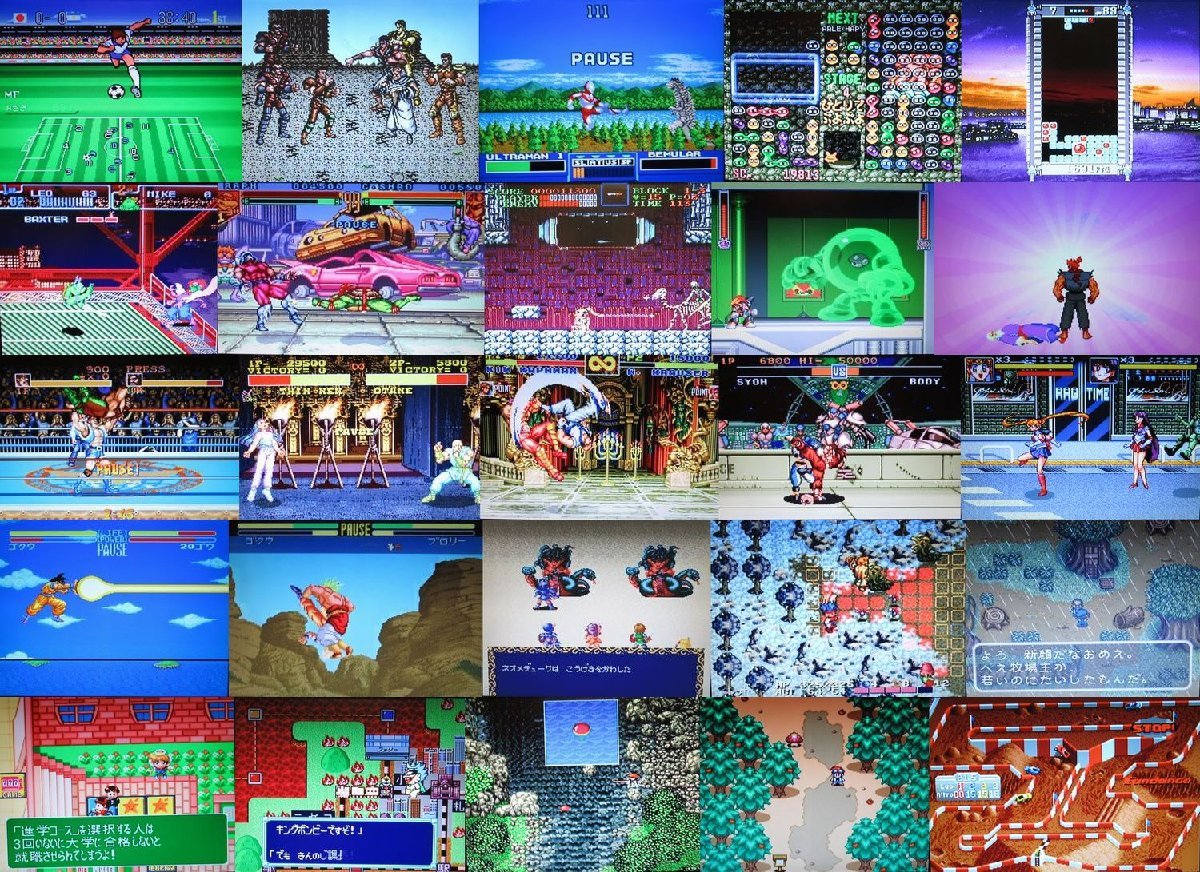 スーパーファミコンJr 本体☆箱説有☆ソフト 50本 セット(SFC.MOTHER2.ゼルダ.超魔界村.タートルズ.豪血寺.ZERO2.北斗の拳5)の画像9