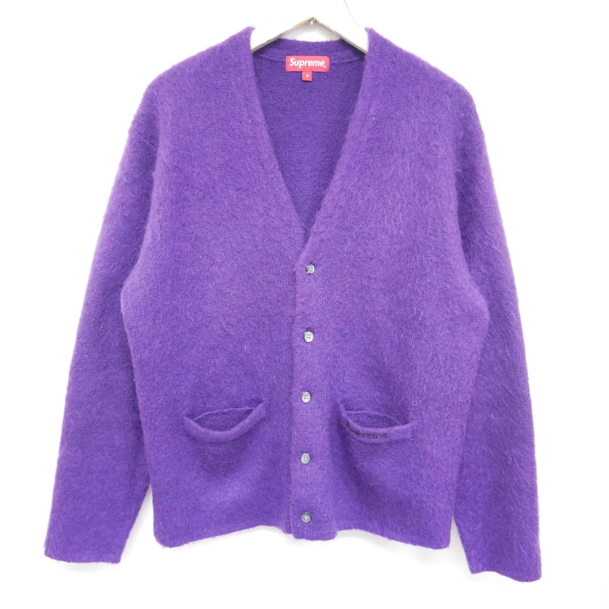 注目の福袋! 20AW Supreme Brushed Mohair Cardigan L