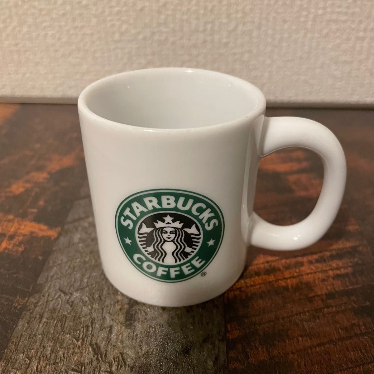 【未使用】STARBUCKS　スターバックス　旧ロゴ　廃盤　デミタスカップ　エスプレッソカップ