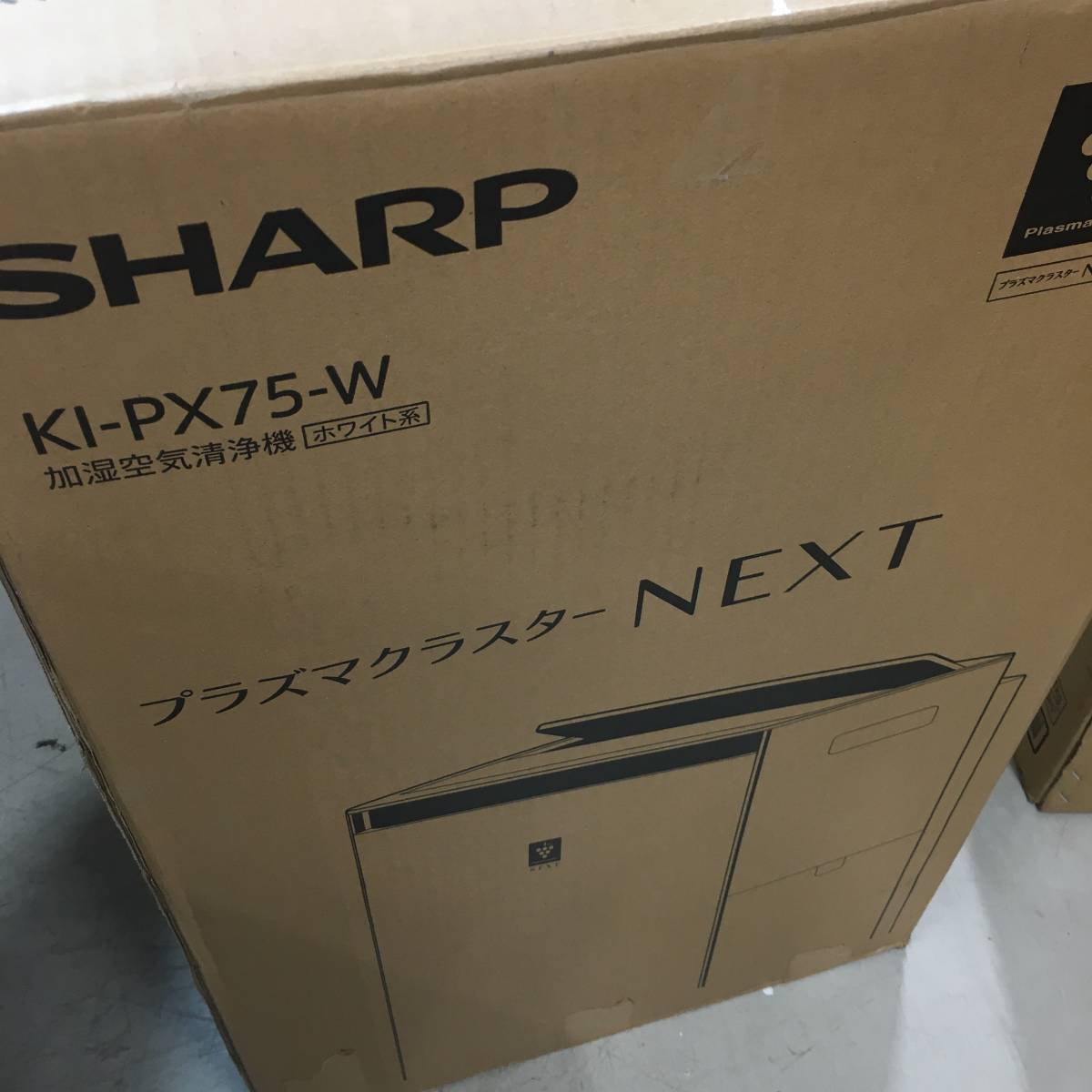 現状品 シャープ 加湿 空気清浄機 プラズマクラスター NEXT(50000