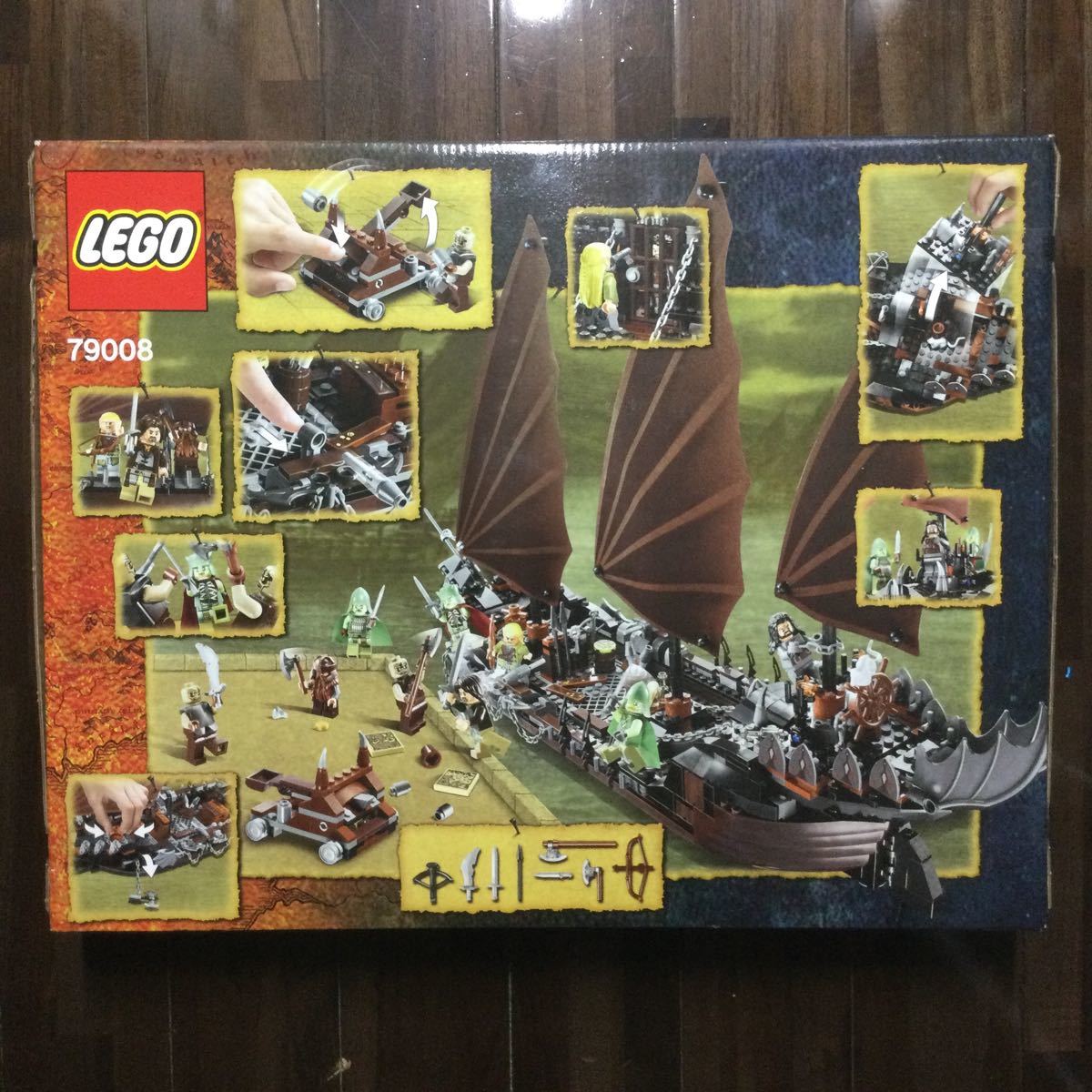 贅沢品 海賊戦アンブッシュ LEGO 新品未開封】 79008 ロードオブザ