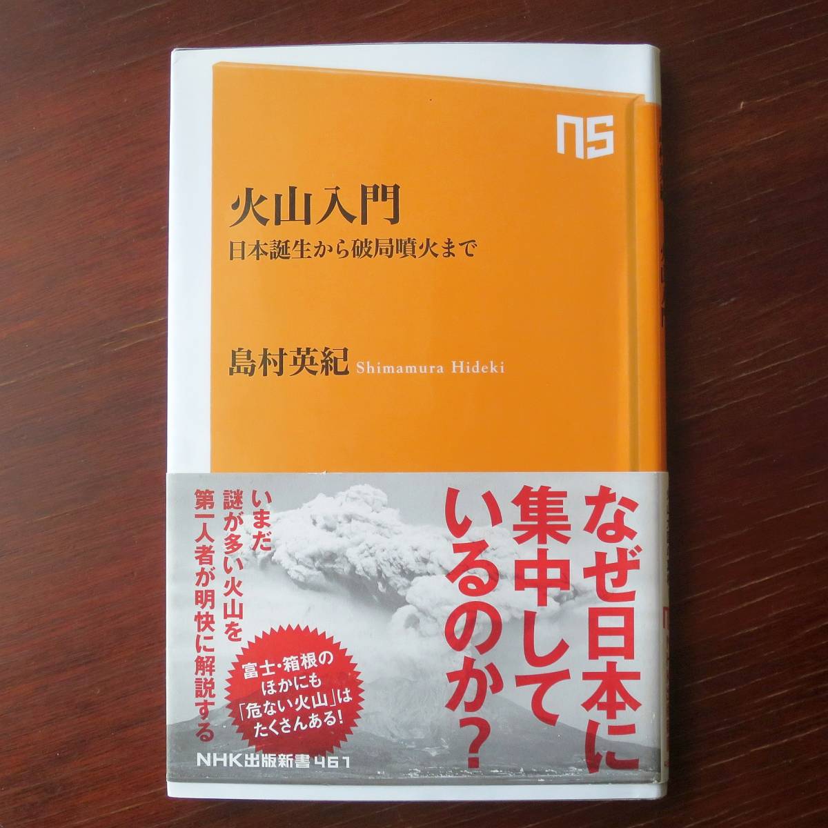 火山入門　日本誕生から破局噴火まで ／ 島村英紀　[NHK出版新書]_画像1