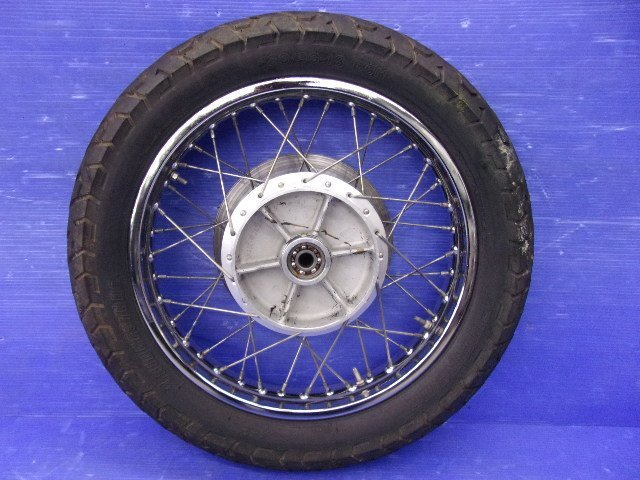 T【676】カワサキ KZ1000 純正 リア ホイールリム 18×2.15 4穴