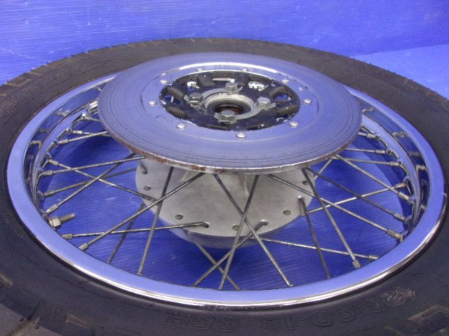 T【676】カワサキ KZ1000 純正 リア ホイールリム 18×2.15 4穴