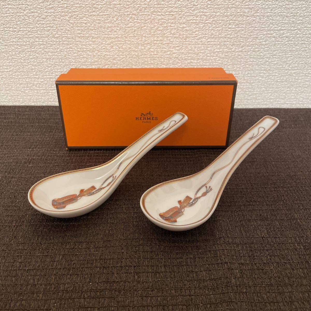 エルメス シュヴァルドリアン スープスプーン レンゲ
