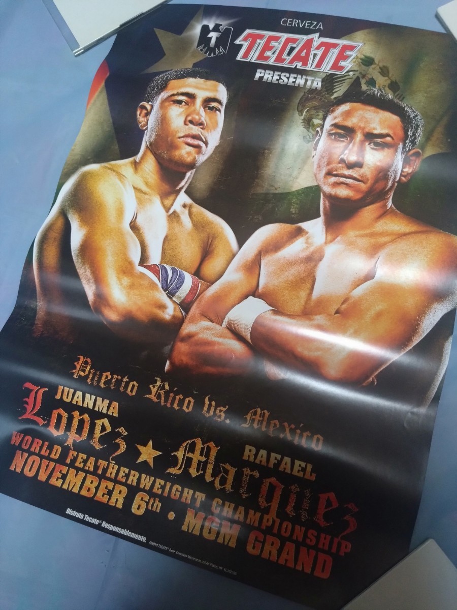  boxing poster fan ma* Lopez × rough . L * maru kes