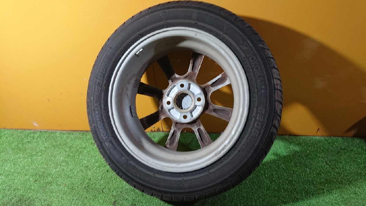 ダイハツ ウェイク Ｌ SA3 LA700S ラジアルタイヤ 夏タイヤ 1本 純正 YOKOHAMA S306 4穴 155/65R14 75S_画像6