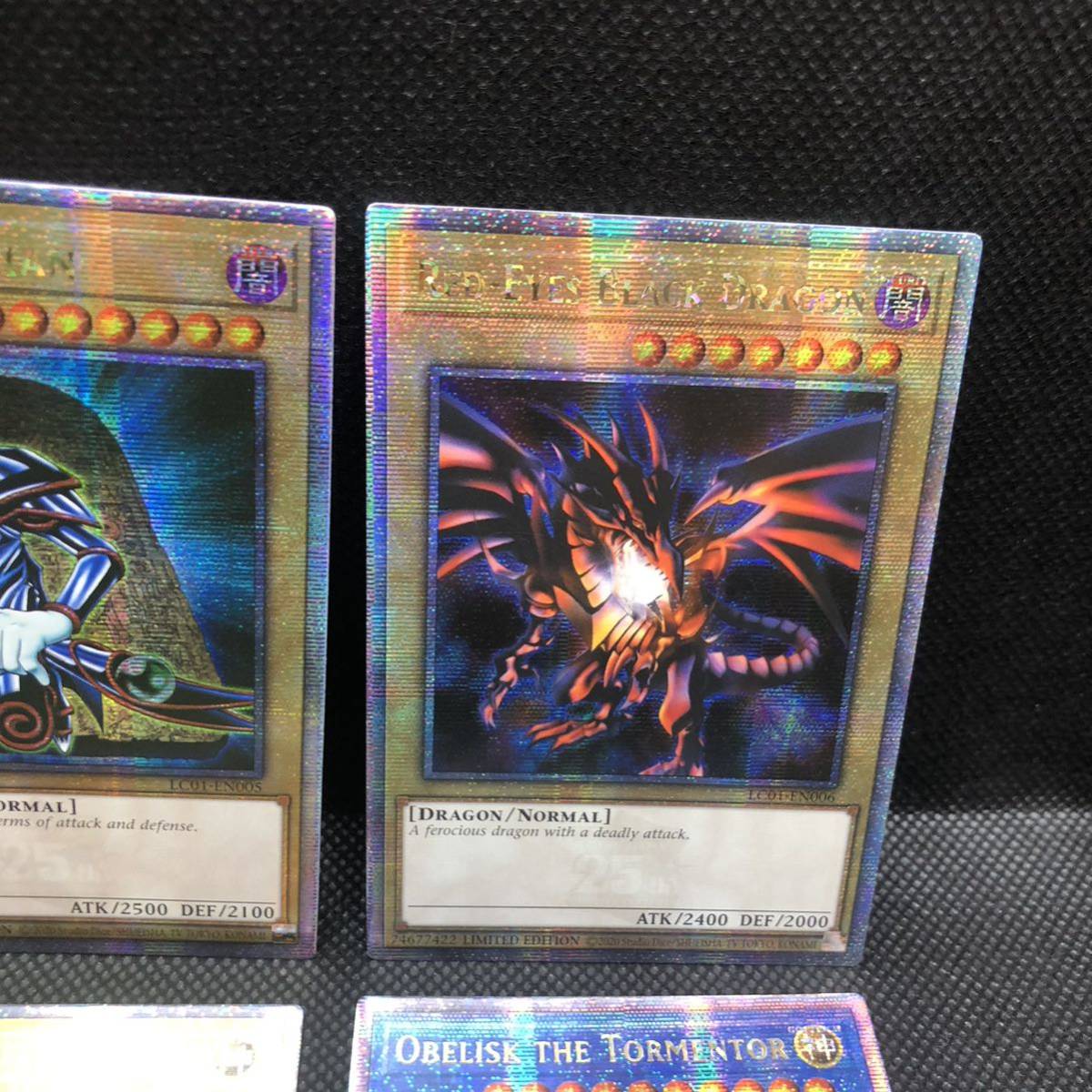 未使用品】遊戯王 英語版 青眼の白龍 真紅の黒竜 ブラック 未使用品】遊戯王 英語版 青眼の白龍 真紅の黒竜 ブラック