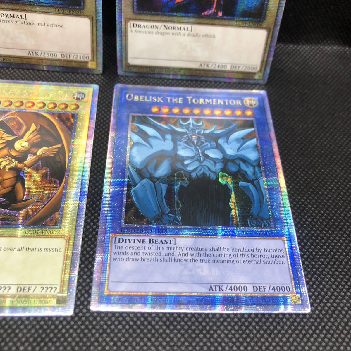 未使用品】遊戯王 英語版 青眼の白龍 真紅の黒竜 ブラック 未使用品】遊戯王 英語版 青眼の白龍 真紅の黒竜 ブラック