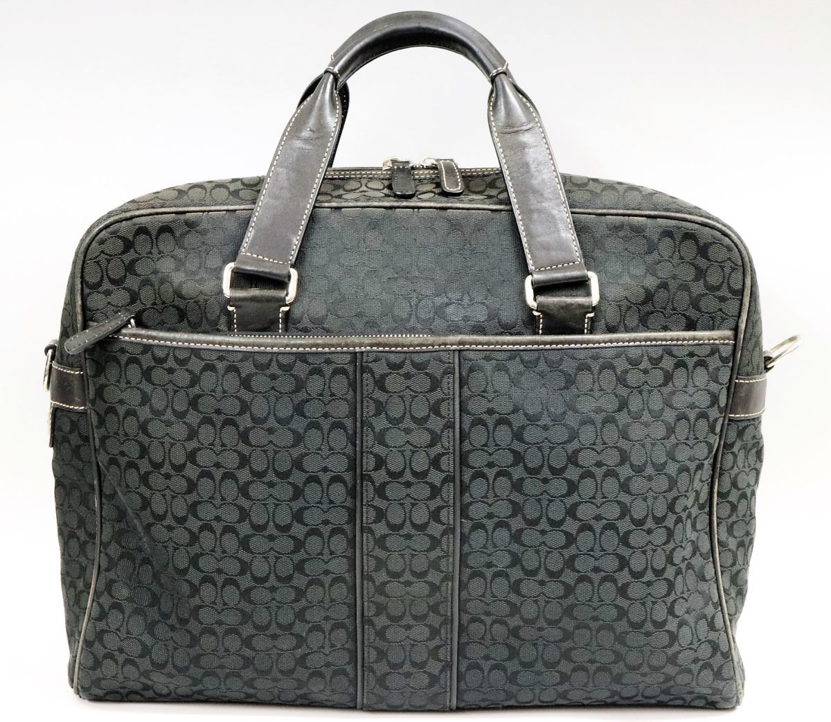 COACH コーチ F70181 ミニシグネチャー キャンバス×レザー ビジネス