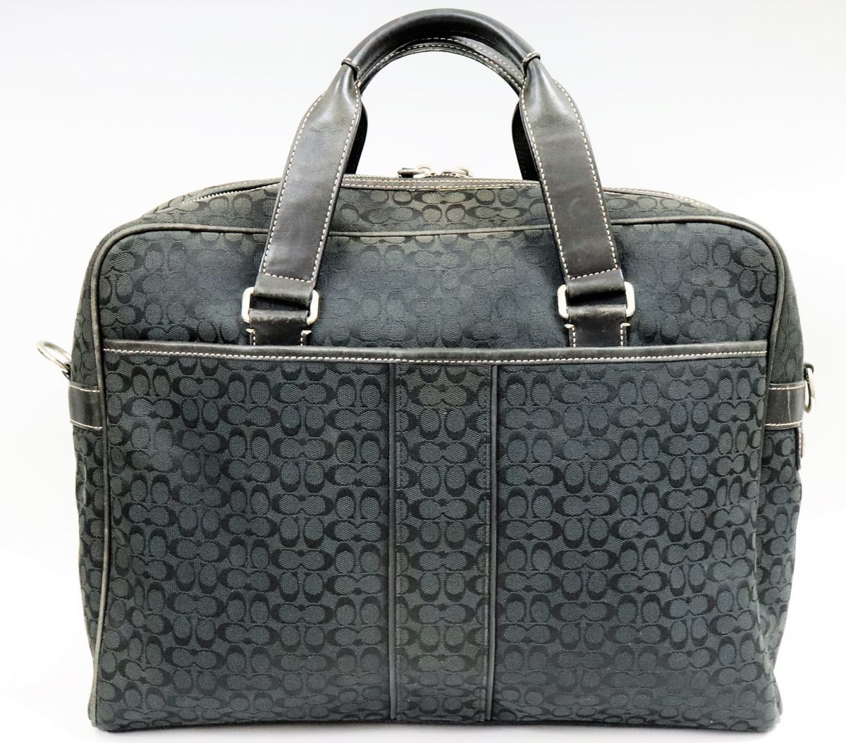 COACH コーチ F70181 ミニシグネチャー キャンバス×レザー ビジネス