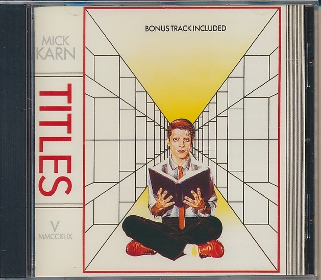 CD●ミック・カーン　MICK KARN TITLE 輸入盤 CAROL 1675-2_画像1