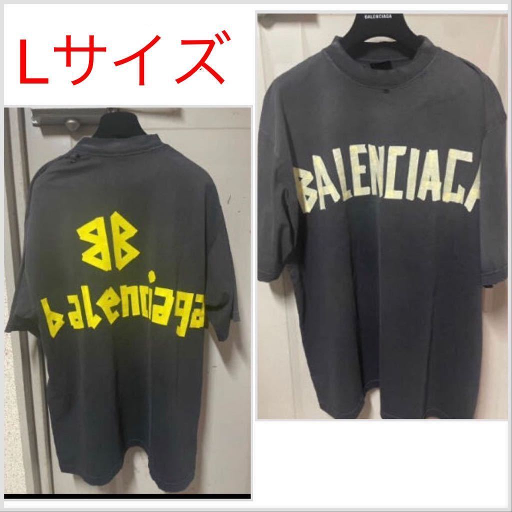 Yahoo!オークション - 新品☆BALENCIAGA Tape Type Tシャツ 