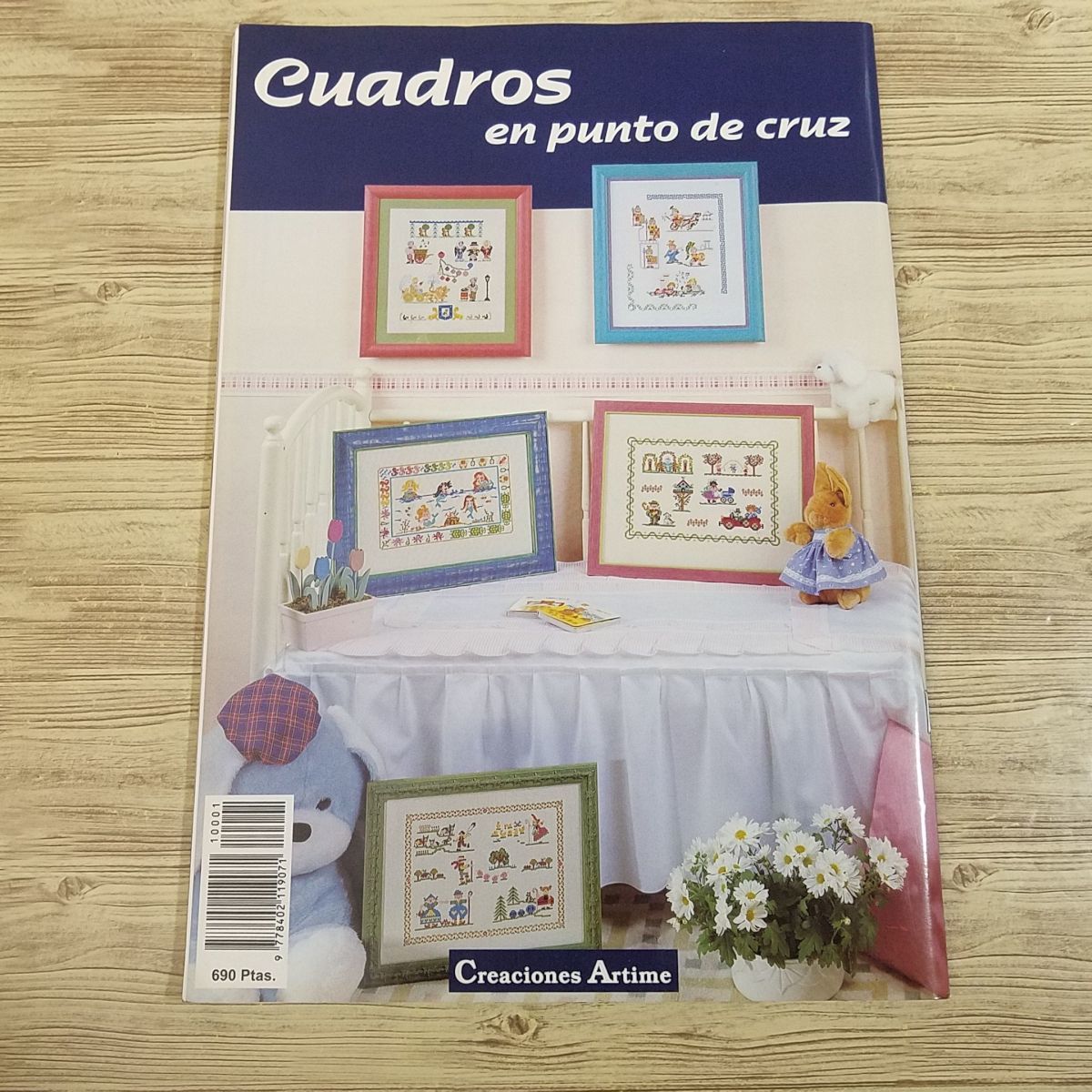 手芸系[スペイン・クロスステッチ図案集 Cuadros en punto de cruz] 洋書 スペイン語_画像5