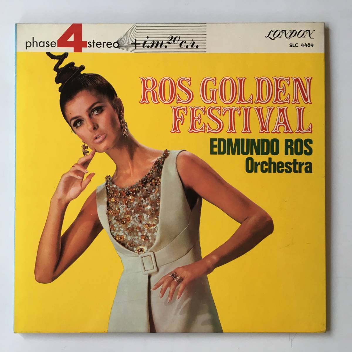 23219●Edmundo Ros His Orchestra - Ros Golden Festival/エドムンド・ロス/ロス・ゴールデン・フェスティバル/美女ジャケ/12inch LP_画像1