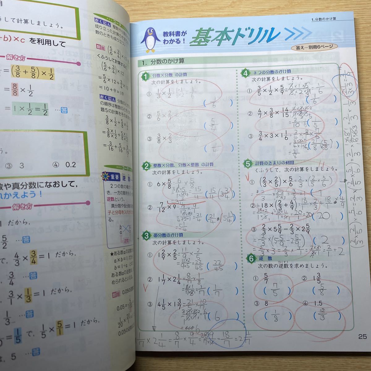 2冊セット　くもんの 小学6年生の完成チェックテスト 国語・算数