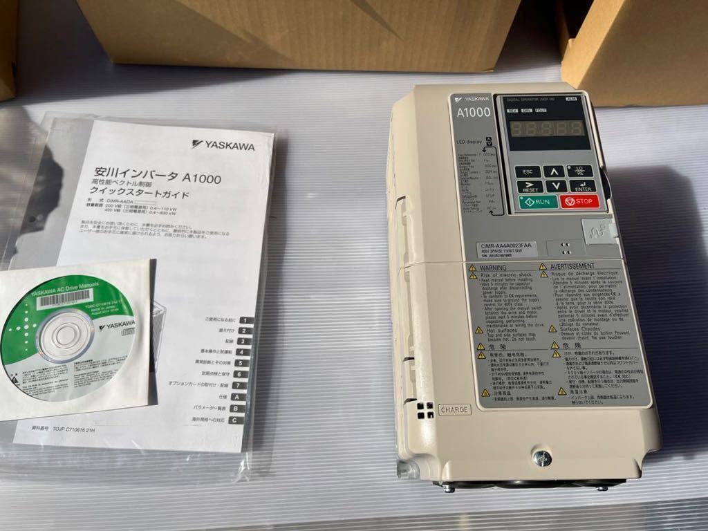 新品/YASKAWA/安川電機/Ａ１０００/インバーター/11kW/7.5k W/未使用品