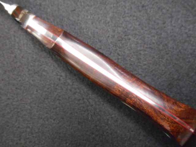 ナイフ 上釜 N,UEKAMA 美しいウッドハンドルの下側は素晴らしい ナイフ 上釜 N,UEKAMA 美しいウッドハンドルの下側は素晴らしい