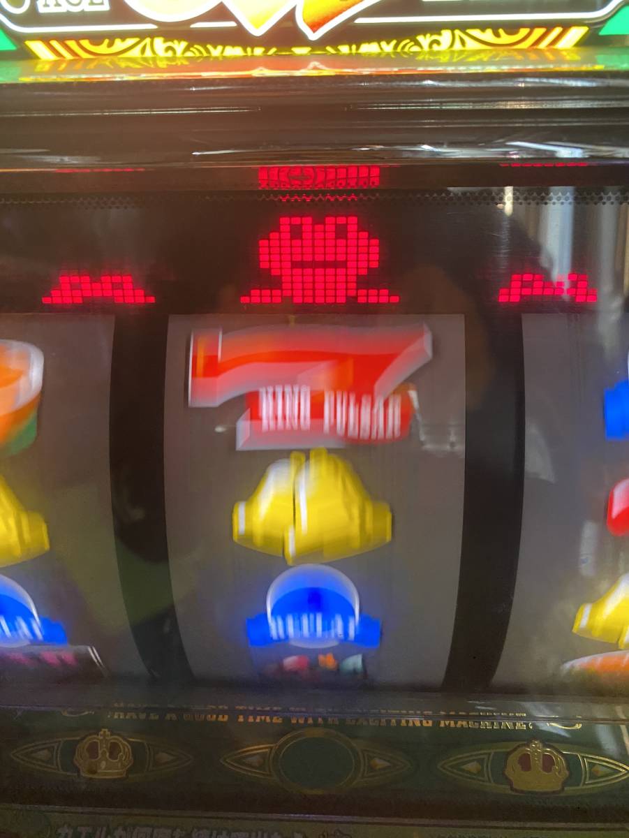 山佐 キングパルサー エース 鍵付き キンパルA カエル ドット 4号機 名
