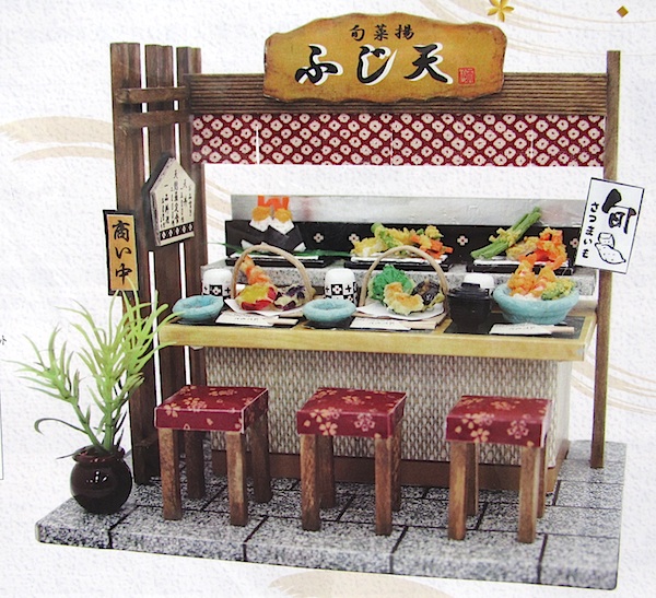 ビリーのドールハウス・和食キット「天ぷら屋」新品の画像1