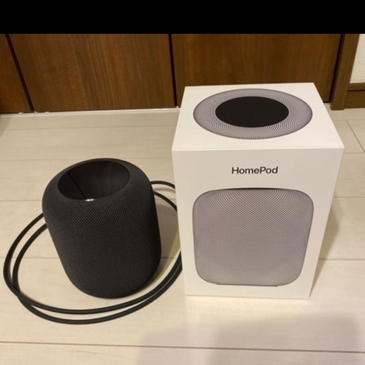 お得な特別割引価格) 中古 HomePod 第一世代APPLE HOMEPOD