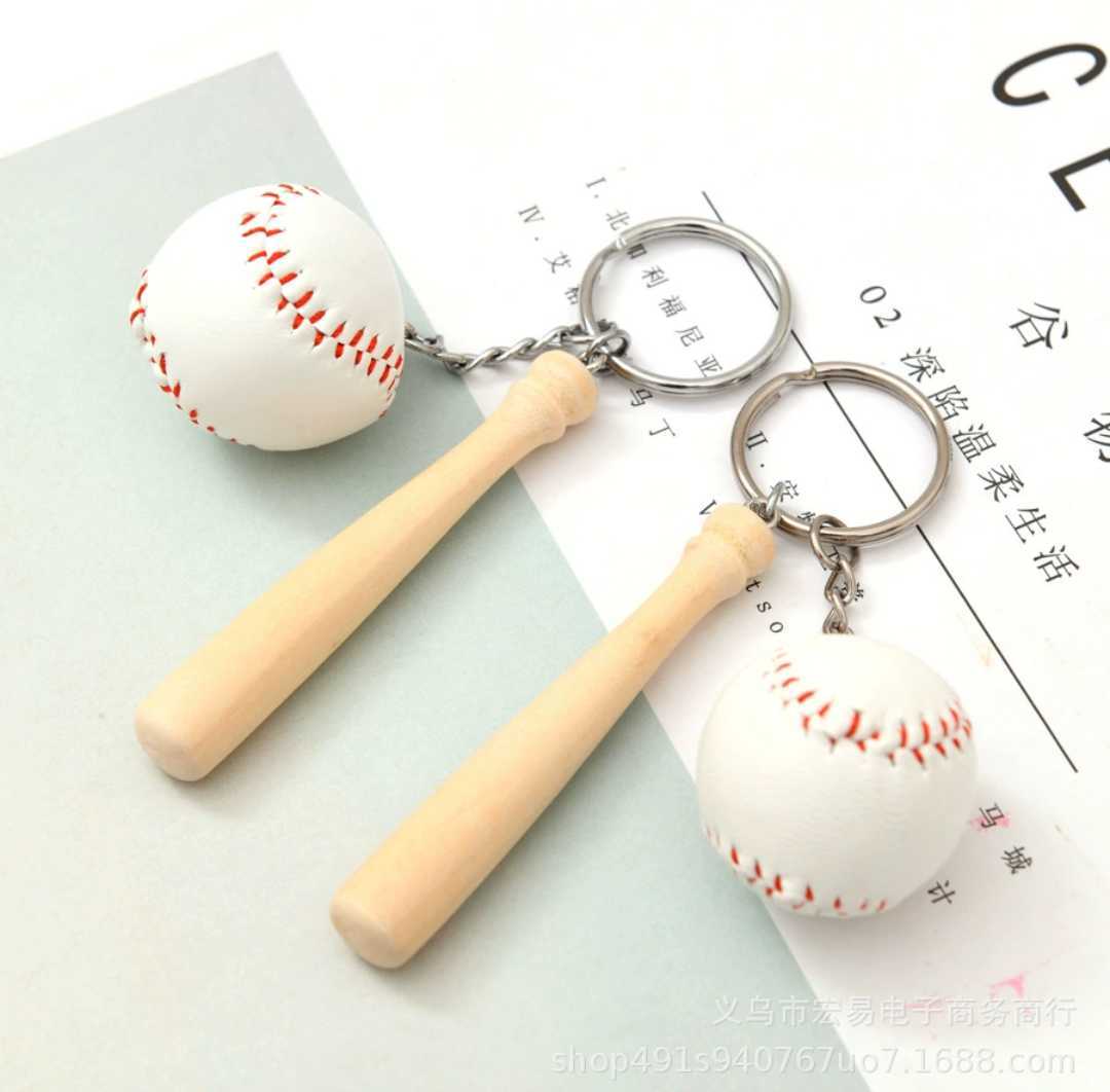 [ free shipping ] baseball 2. key holder bat Baseball baseball ball bag popular recommendation high school baseball Koshien storage 