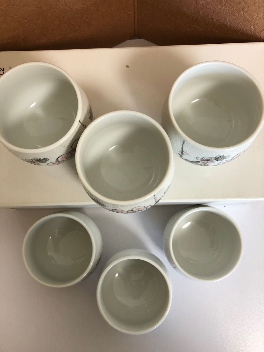 昭和食器 湯呑み 湯呑み茶碗 梅 春 食器 昭和レトロ 昭和食器 湯呑み 湯呑み茶碗 梅 春 食器 昭和レトロ