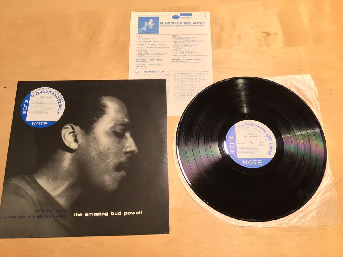 【丸帯付LP】THE AMAZING BUD POWELL ジ・アメイジング・バド・パウエル VOL.2 (BLP 1504) / パンフレット付 / 83年日本盤_画像1