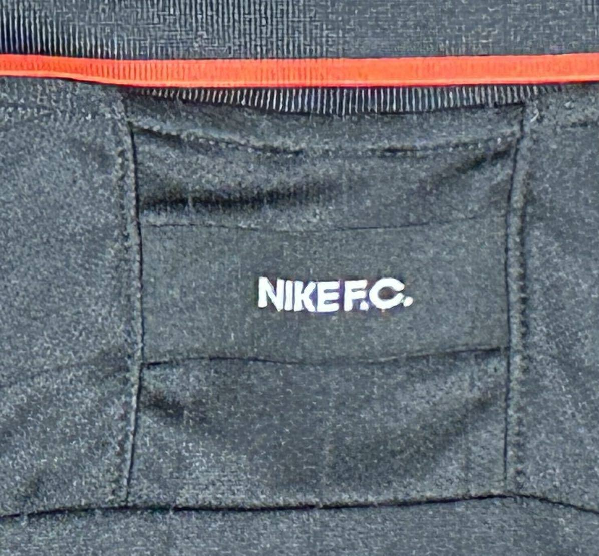NIKE F.C.・Dri-Fit TRIBUNA ナイキ トリビューナ ジャージ ブラック 半袖ポロシャツ・XL サイズ・新品_画像6