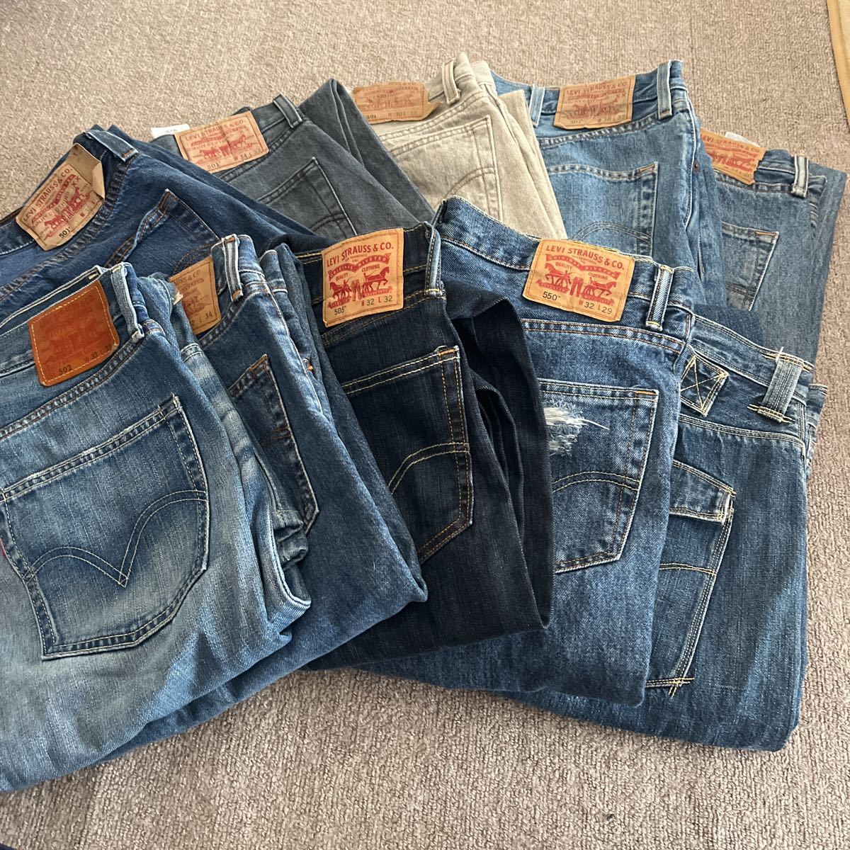 Levi''s デニムパンツ 古着 リーバイス501 alianca.pe.gov.br