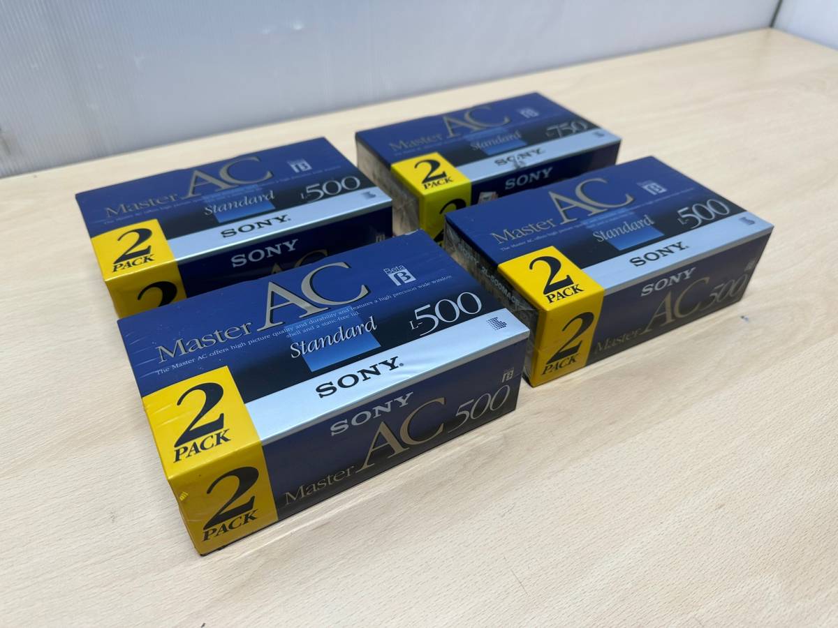 SONY ソニー　ベータビデオテープ　Beta β　Master AC Standard 4本セット_画像3