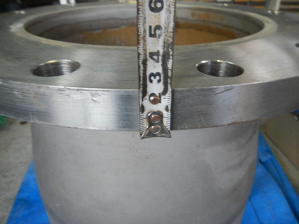 ステンレス製 フランジ ② 250A L=470㎜ 12穴 工事用材料 ステンレス製 フランジ ② 250A L=470㎜ 12穴 工事用材料