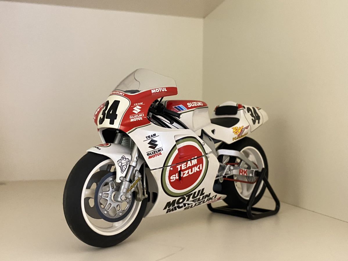 中古 MINICHAMPS ミニチャンプス PMA 1/12 RGV-Γ500 SUZUKI シュワンツ 1993 MOTOGP DUCATI RC213V YZR-M1 RGV500_画像1