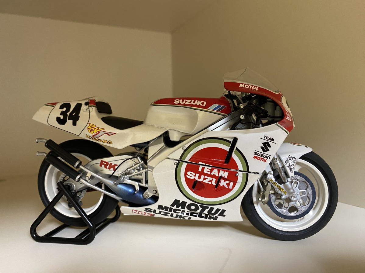 中古 MINICHAMPS ミニチャンプス PMA 1/12 RGV-Γ500 SUZUKI シュワンツ 1993 MOTOGP DUCATI RC213V YZR-M1 RGV500_画像7