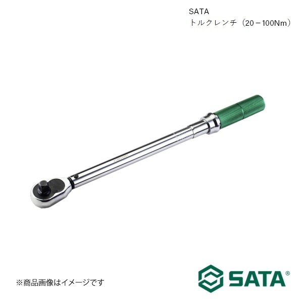 SATA サタ トルクレンチ（20－100Nm） 工具 ツール 整備 タイヤ交換 ホイール交換 車 バイク 自転車 96311_画像1