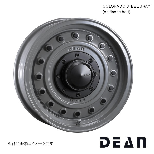 ディーン コロラド 16インチ 10穴 10H 108/114.3 7.0J +37 CX-3 DK5FW ホイール 1本 スチールグレー COLORADO DEAN_画像1