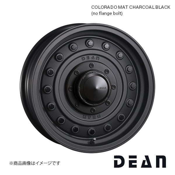 ディーン コロラド 16インチ 10穴 10H 108/114.3 7.0J +37 CX-3 DK5FW ホイール 1本 マットチャコールブラック COLORADO DEAN_画像1