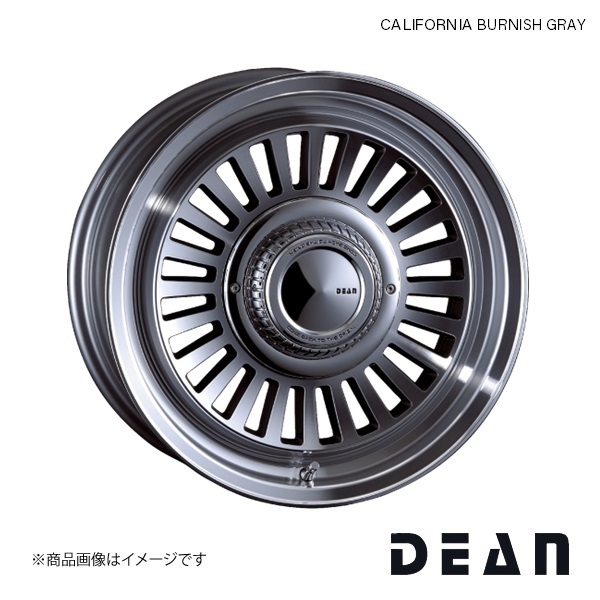 ディーン カリフォルニア 17インチ 6穴 6H 139.7 7.5J +20 FJクルーザー GSJ15W ホイール 5本 バーニッシュグレー CALIFORNIA DEAN_画像1