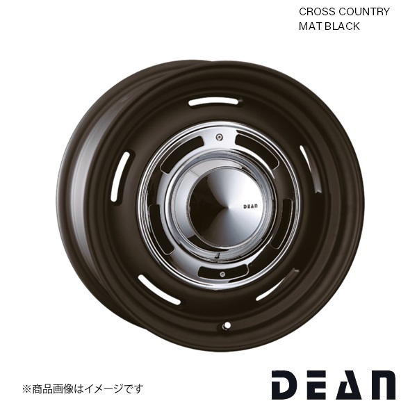 ディーン クロスカントリー 16インチ 10穴 10H 114.3/127 6.5J +32 シボレー タホ ホイール 1本 マットブラック CROSS COUNTRY DEAN_画像1