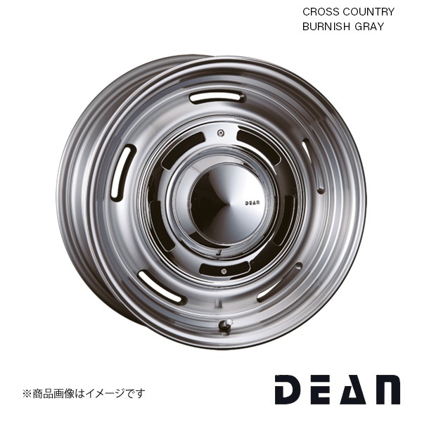 ディーン クロスカントリー 17インチ 10穴 10H 110/127 7.0J +35 シボレー アストロ ホイール 1本 バーニッシュグレー CROSS COUNTRY DEAN