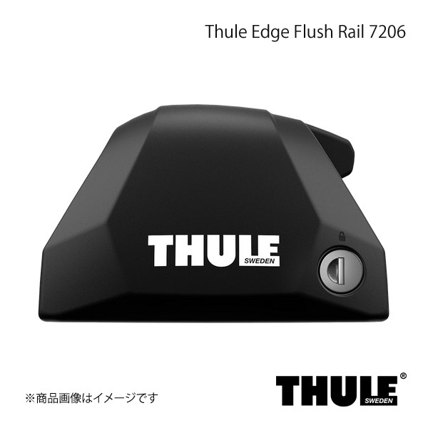 THULE 1台分セット エッジフラッシュレール+ウイングバーエッジ JEEP GRAND CHEROKEE WL# 7206+7213+7213+6120_画像2