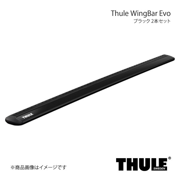 THULE スーリー フット＋バー 1台分セット エヴォレイズドレール+ウイングバーエヴォ PORSCHE Cayenne 710410+7114B_画像3